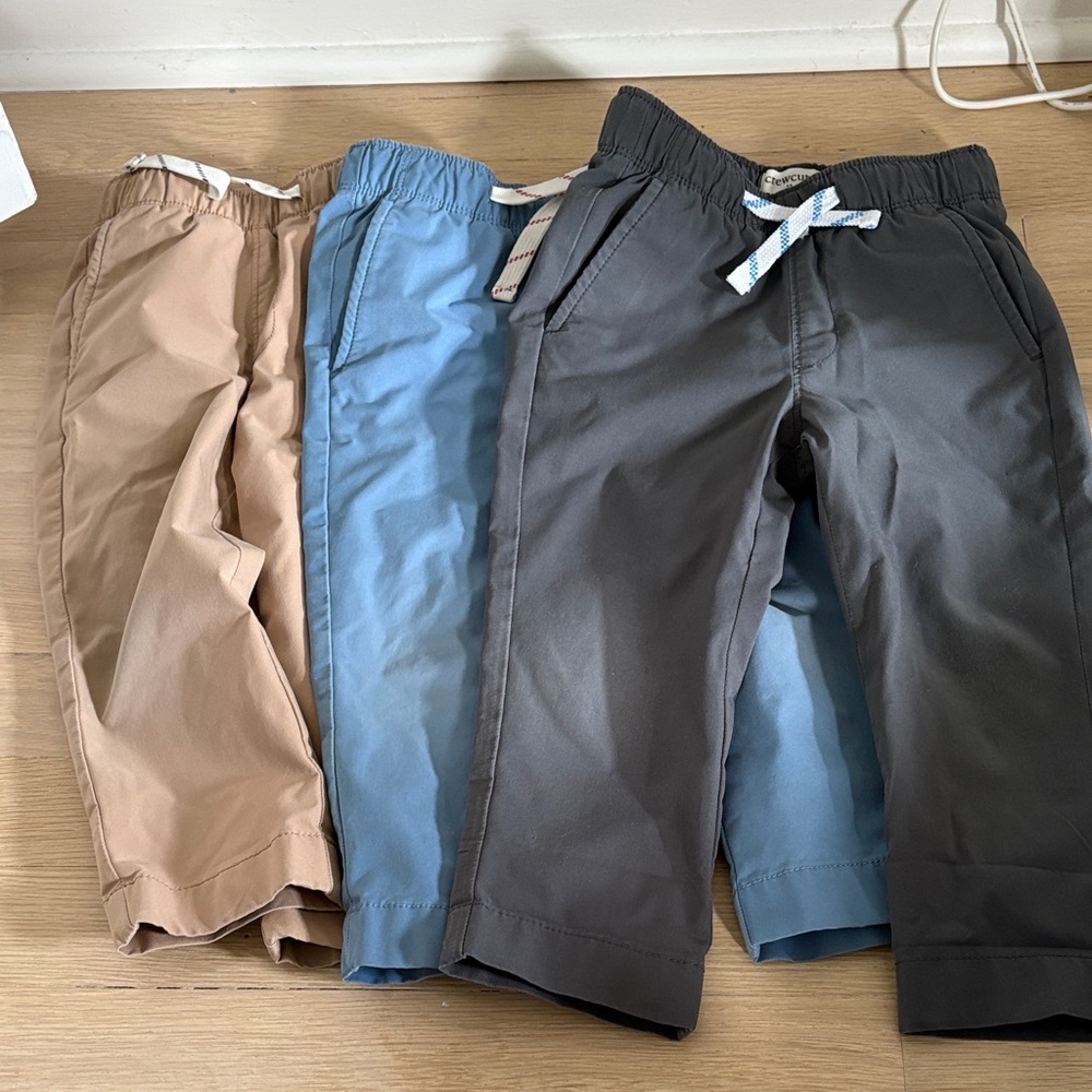 Crewcuts Active Kids' Pants - khaki, blue & gray